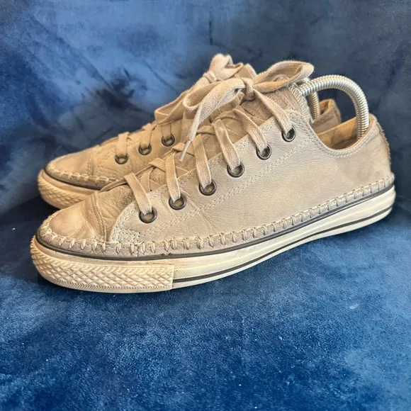 COPY - Converse Chuck Taylor X John Varvatos Exclusive Leather Sneaker Shoes in…