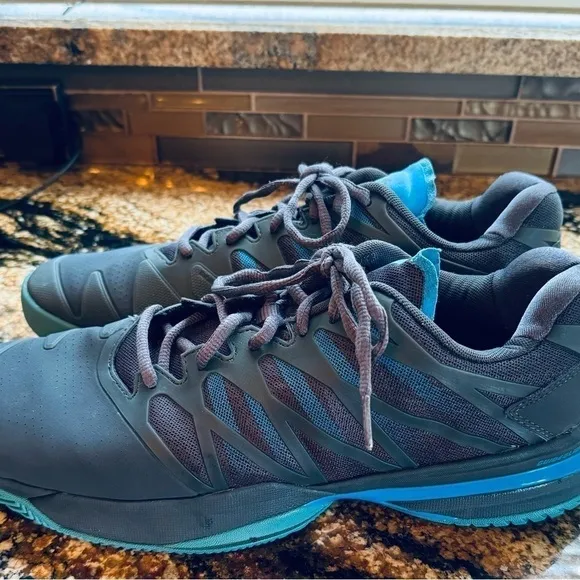 COPY - Men’s K-Swiss Aosta 7.0 blue n grey tennis shoes