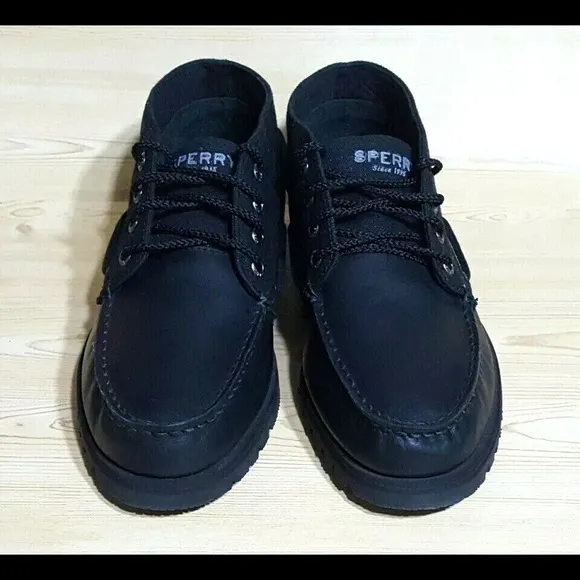 COPY - Sperry Top Sider Black Chukka Boot Men’s Shoes 8 M