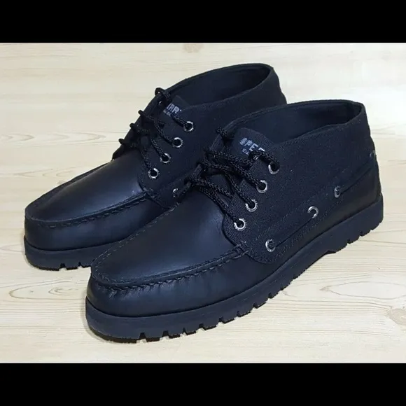COPY - Sperry Top Sider Black Chukka Boot Men’s Shoes 8 M
