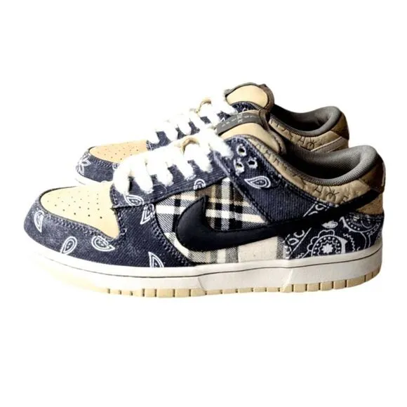 COPY NIKE SB Dunk Low &quot;Travis Scott&quot; Sneakers Size 6.5M/W8