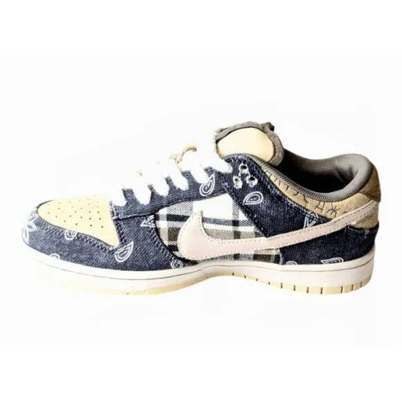 COPY NIKE SB Dunk Low &quot;Travis Scott&quot; Sneakers Size 6.5M/W8