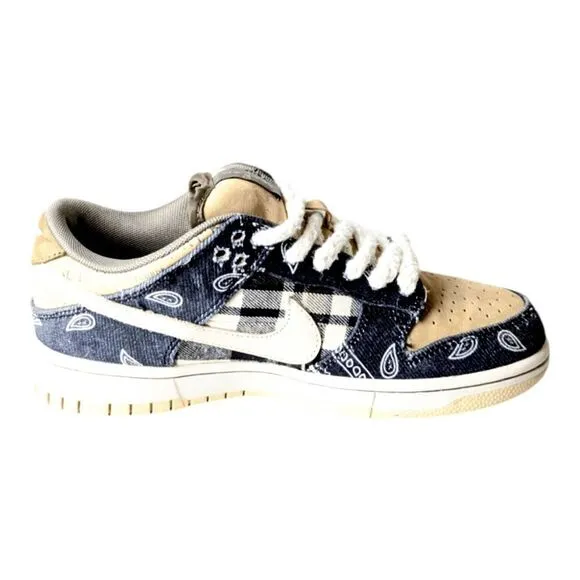 COPY NIKE SB Dunk Low &quot;Travis Scott&quot; Sneakers Size 6.5M/W8