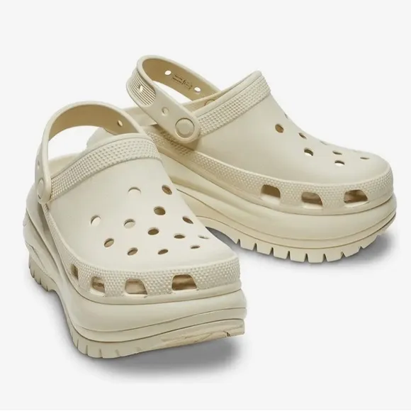 CROCS Clogs Shoes Mules MEGA CRUSH Men’s Size 9 Women’s Size 11 Unisex