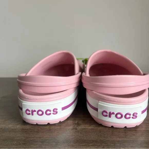 Crocs Crocband Pearlized Pink Unisex Clog Size 10 or 12 SKU#24214
