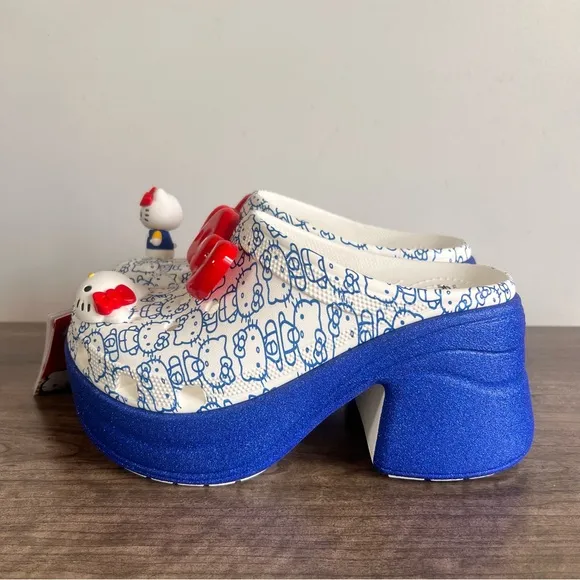 Crocs Hello Kitty Siren Unisex Clog Size 6 or 8 #391A