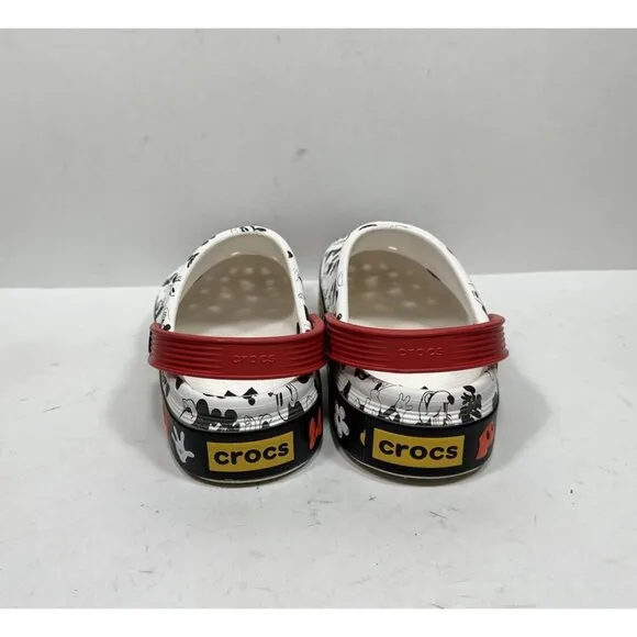 Crocs Off Court Clog Mickey Mouse Disney Women’s Size 7 Shoes White Shoes
