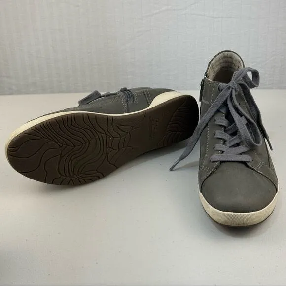 Dansko Onyx Slate Milled Nubuck Leather Sneakers Women’s Size 10 EUR 41