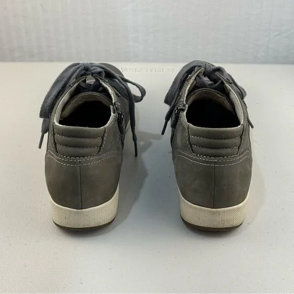 Dansko Onyx Slate Milled Nubuck Leather Sneakers Women’s Size 10 EUR 41