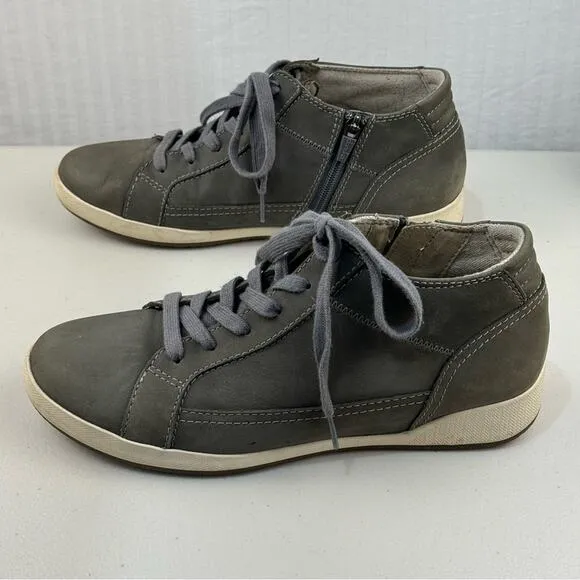 Dansko Onyx Slate Milled Nubuck Leather Sneakers Women’s Size 10 EUR 41