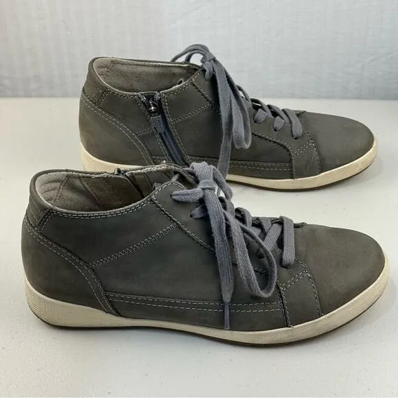 Dansko Onyx Slate Milled Nubuck Leather Sneakers Women’s Size 10 EUR 41