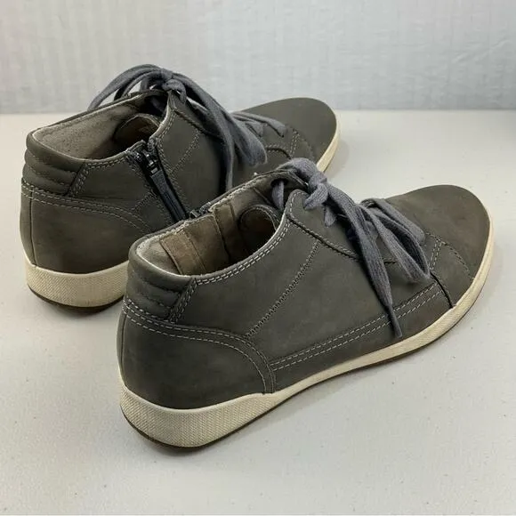 Dansko Onyx Slate Milled Nubuck Leather Sneakers Women’s Size 10 EUR 41