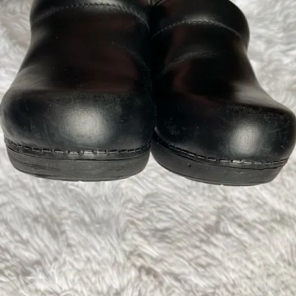 Dansko XP 2.0 Clog Nurse Shoes Black Womens Size 35