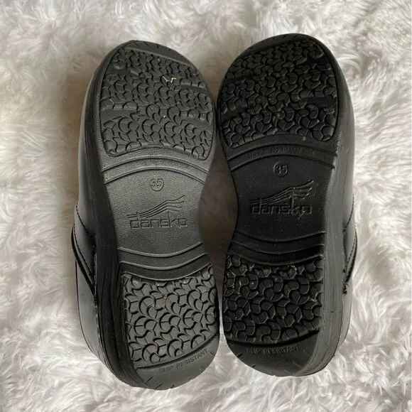 Dansko XP 2.0 Clog Nurse Shoes Black Womens Size 35