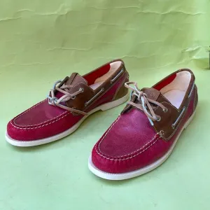 Dark red/tan Cole Haan leather shoes
