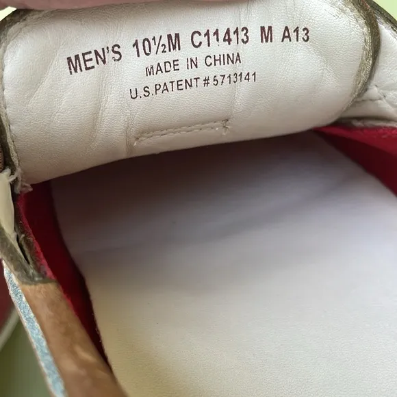 Dark red/tan Cole Haan leather shoes