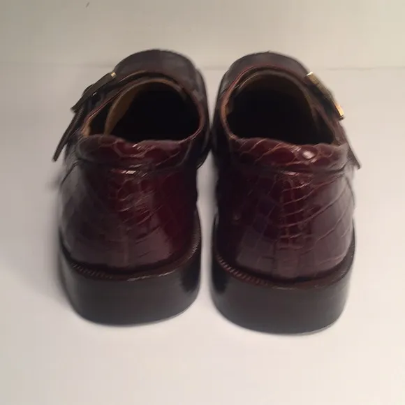 DAVID EDEN GENUINE ALLIGATOR MEN’S SHOES, SIZE 8