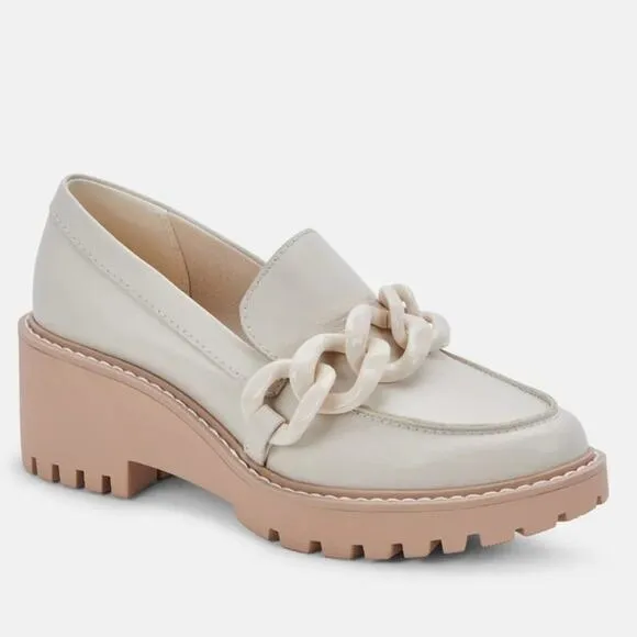 DOLCE VITA HARIS CHUNKY LOAFERS 70S STYLE WOMEN'S 7.5 NWOB