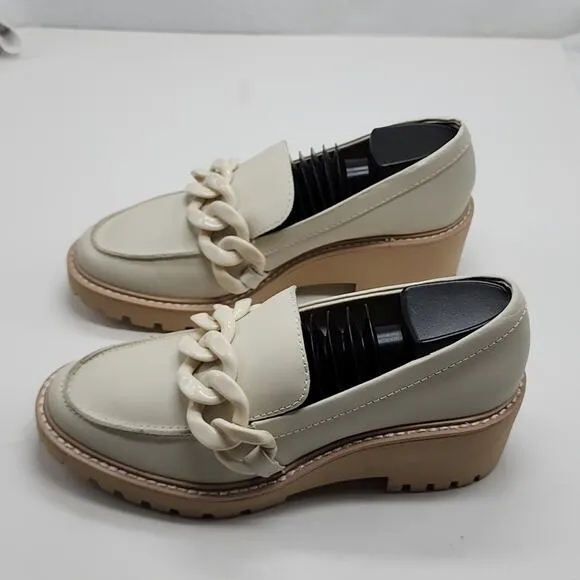 DOLCE VITA HARIS CHUNKY LOAFERS 70S STYLE WOMEN'S 7.5 NWOB