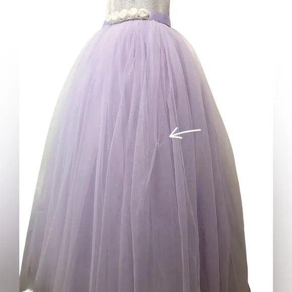 Dollcake A Hint of Lilac Frock Purple Tulle Party Dress Girls Sz 8 NWT *Flaws*