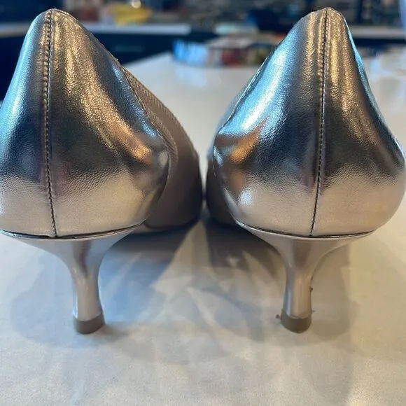 Donald Pilner women’s shoes size 8, one small dot on left side see picture.