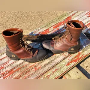 🪺Double H Lacer Western Logger Boots