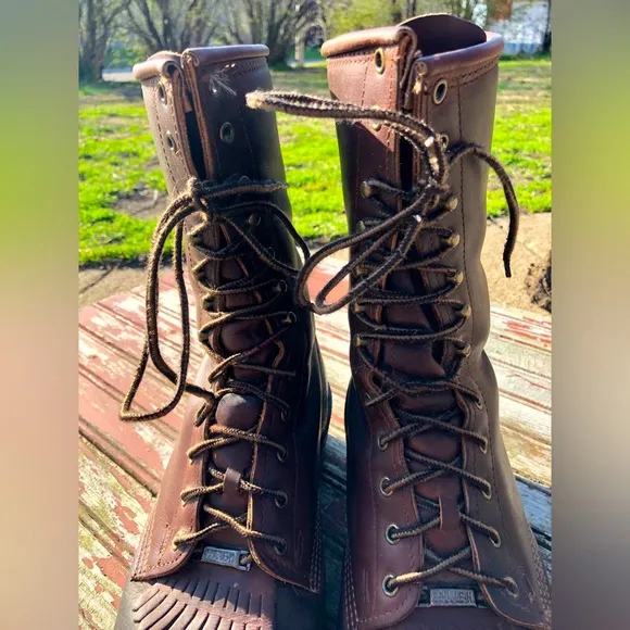 🪺Double H Lacer Western Logger Boots