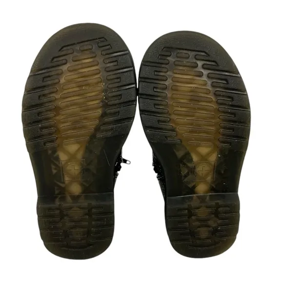 Dr Martens 1460 T Lace Up Side Zip Combat Toddler Unisex Boot Size US 9 EU 26