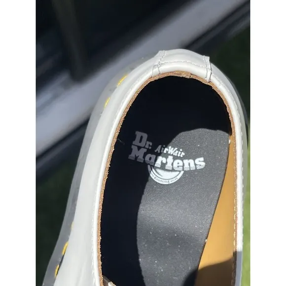 Dr Martens 1461 BEX SMOOTH White LEATHER OXFORD Unisex SHOES Size 5 US M