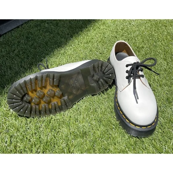 Dr Martens 1461 BEX SMOOTH White LEATHER OXFORD Unisex SHOES Size 5 US M