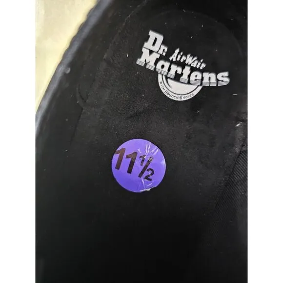 Dr Martens 1461 Felix Vegan Oxford Unisex Shoes Black Size 11 Women's