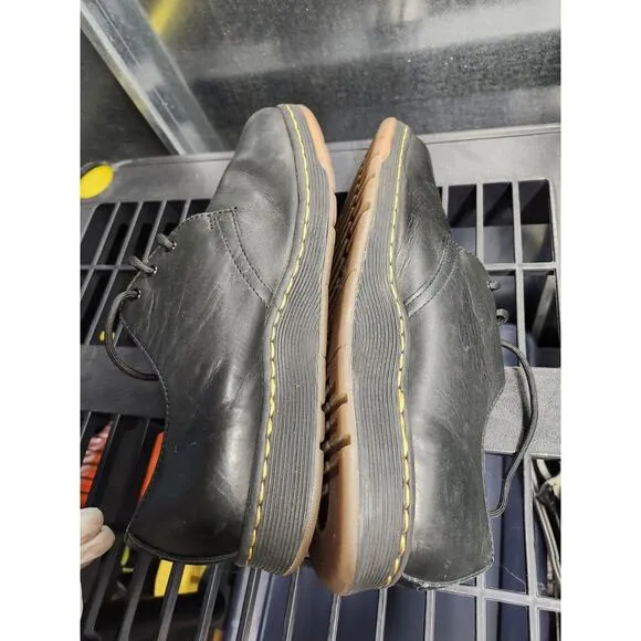 Dr. Martens 1461 Virginia Leather Oxford Shoes Unisex M8 Women’s Size 9 Black