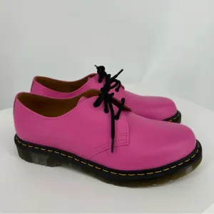 Dr. Martens 31009 Smooth Leather Oxford Thrift Hot Pink Unisex Men’s Size 11
