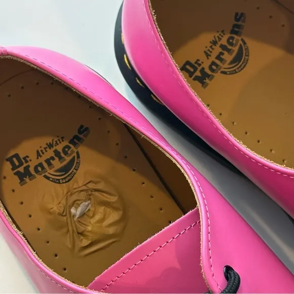Dr. Martens 31009 Smooth Leather Oxford Thrift Hot Pink Unisex Men’s Size 11