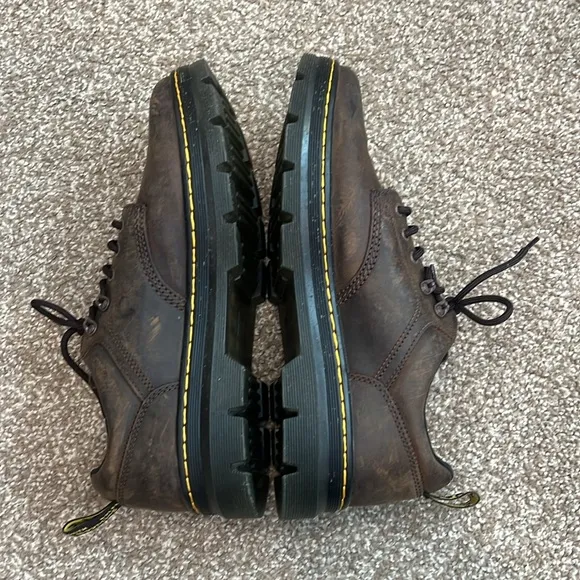 Dr. Martens Reeder Utility Shoes Dark Brown Crazy Horse Men’s size 13