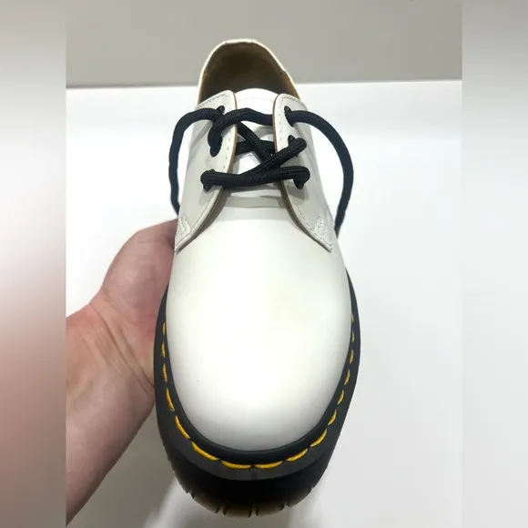 Dr. Martens Unisex Men’s SZ.9/Women SZ.10 1461  Quad Leather Platform  Shoes New