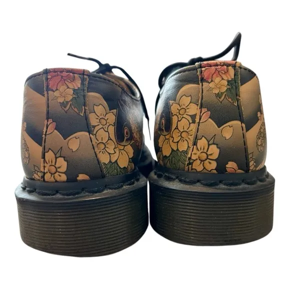 Dr. Martens X Evisu Wagara Tattoo Sleeve Koi Fish Oxfords Shoes Unisex