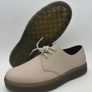 Dr. Martens Zavala Lo Oxford Leather Lace Up Shoes Taupe Women 6 Men’s Size 5