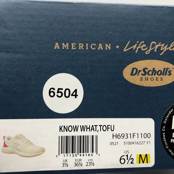 Dr. Scholl's Women's Know What Lightweight Tofu Oxford Lace up White 6.5 M