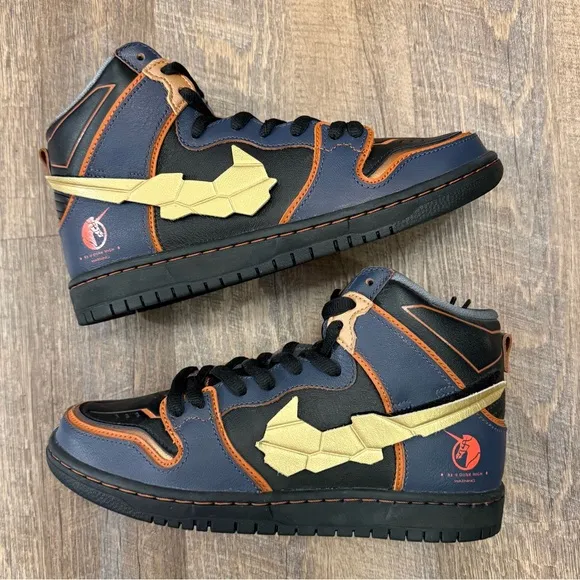 DS Gundam x Nike SB Dunk High Project Unicorn Banshee Norn