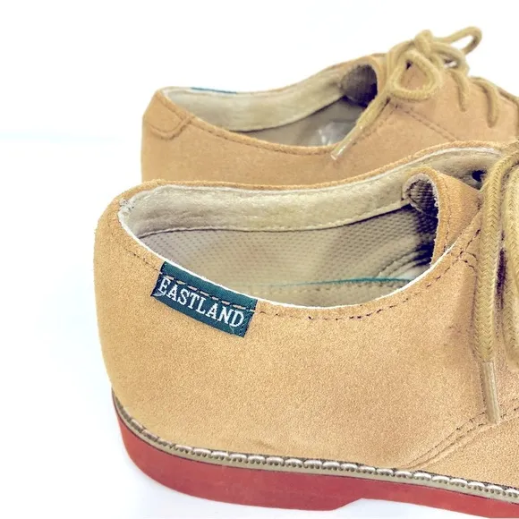 Eastland Oxfords Buck, Leather, Neutrals, Tan Women’s Shoes Size 6 Like New