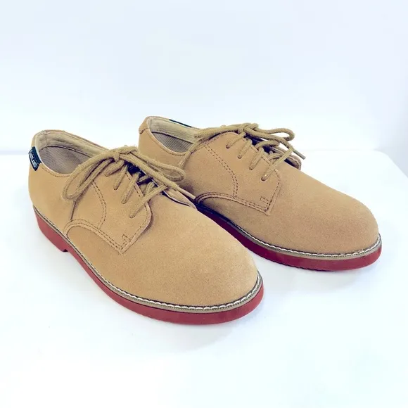 Eastland Oxfords Buck, Leather, Neutrals, Tan Women’s Shoes Size 6 Like New