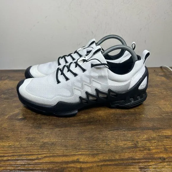 Ecco Biom Aex M Low White Black Shoes Women’s Size 10 - 10.5‎