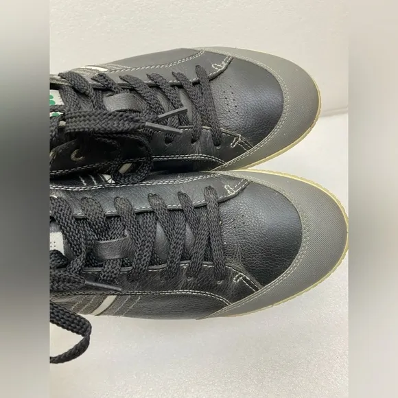 ECCO HYDROMAX Golf Gray Black Leather Lace Up Athletic Shoes Men’s 46 US 12/12.5