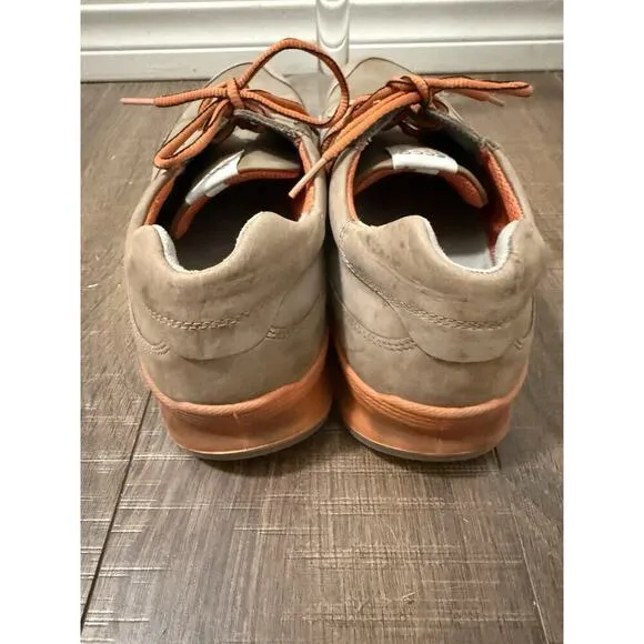 Ecco Speed Hybrid 5 Hydromax Spikeless Brown Golf Shoe Men EU 43 US 9.5 Ex Wide