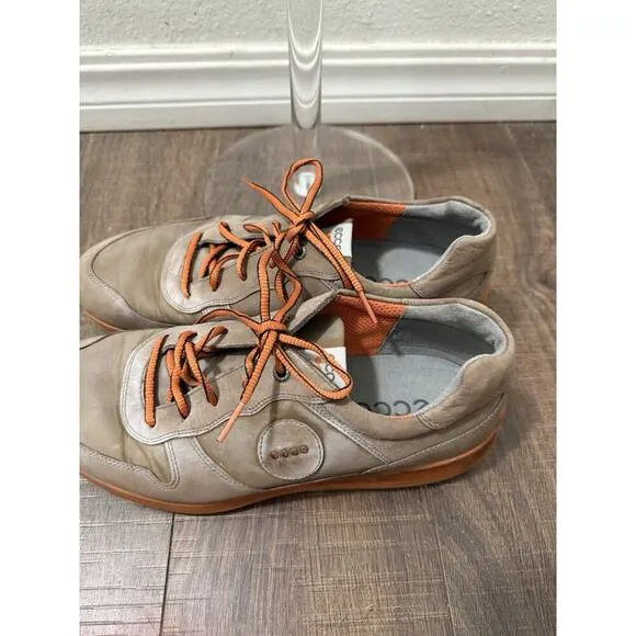 Ecco Speed Hybrid 5 Hydromax Spikeless Brown Golf Shoe Men EU 43 US 9.5 Ex Wide