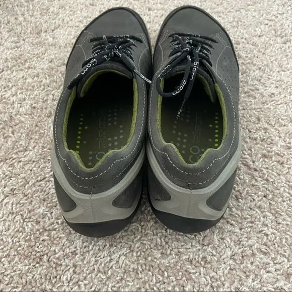 Ecco Biom Men’s Gray Perforated Shoes