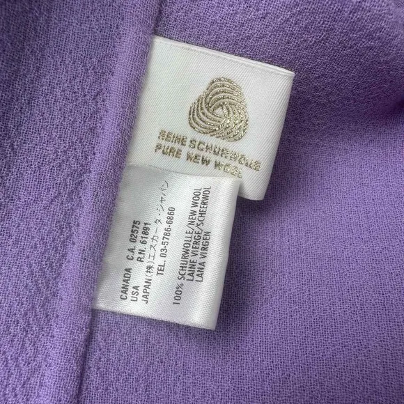 ESCADA Lilac Virgin Wool Jacket
