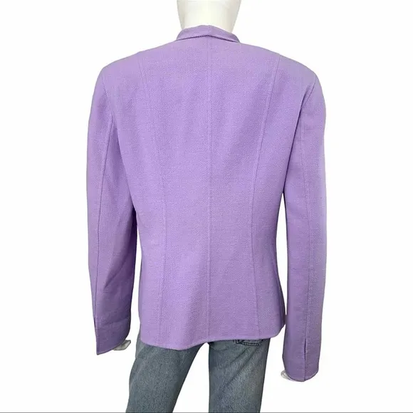 ESCADA Lilac Virgin Wool Jacket