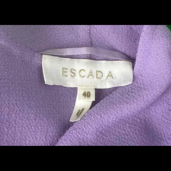 ESCADA Lilac Virgin Wool Jacket